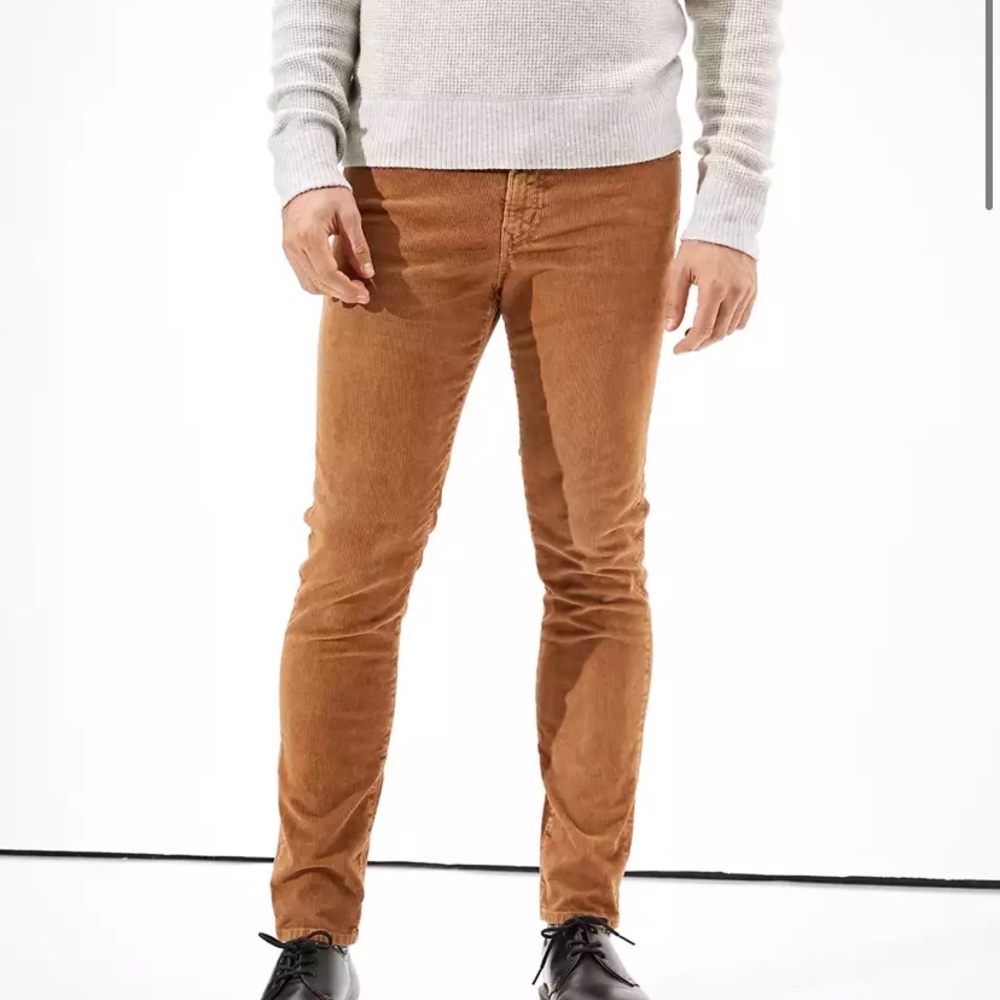 Light brown corduroy pants